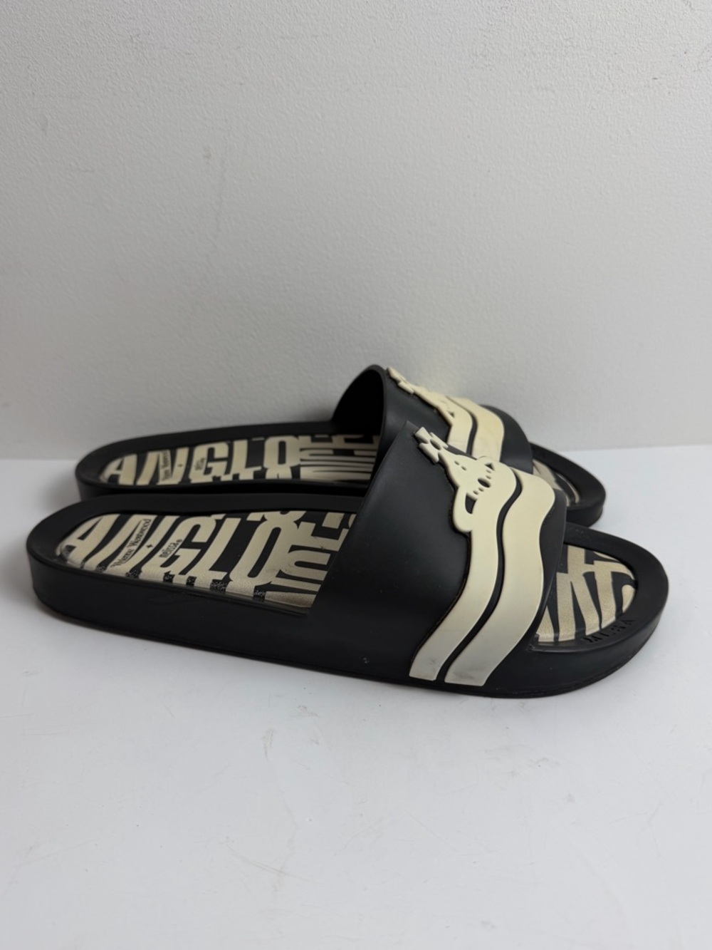 Vivienne Westwood x Melissa Anglomania 
Beach Slide Sandals Size 8 Punk Goth - Picture 13 of 15